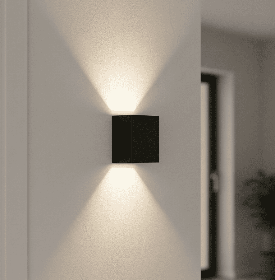 MARPOU Led Wall Lamp Outdoor/ Indoor Waterproof IP 65 Surface Mounted LED Up and Down  Wall Light Porch Garden 9W AC 90-260V Maison Lumen