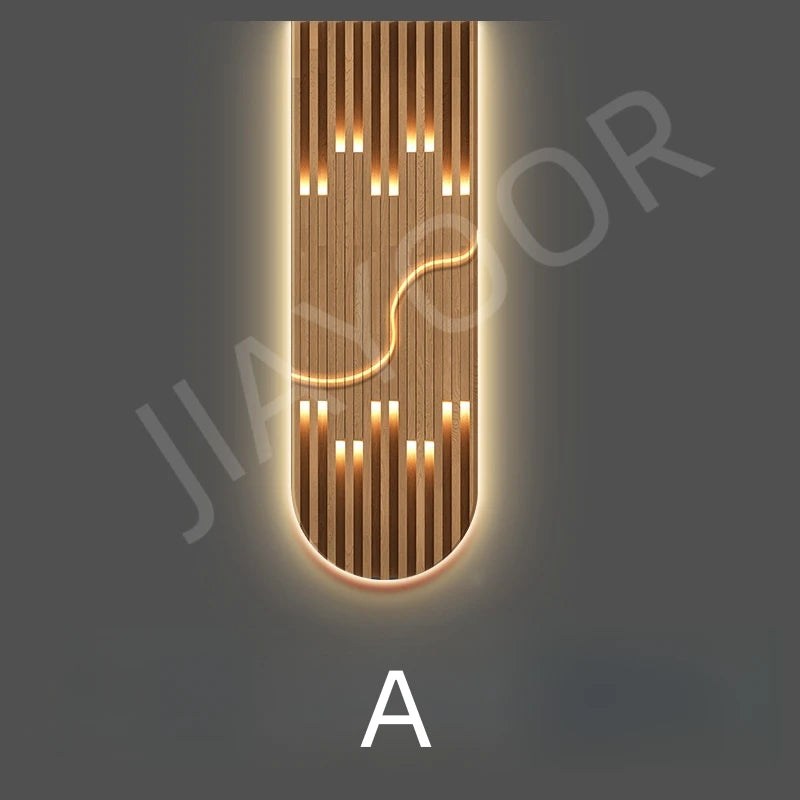 Modern Luxury LED Wall Lamp Fixture Home Decoration Abstract Mural Light Corridor Living Room Lustre High-end Hanging Painting Maison Lumen